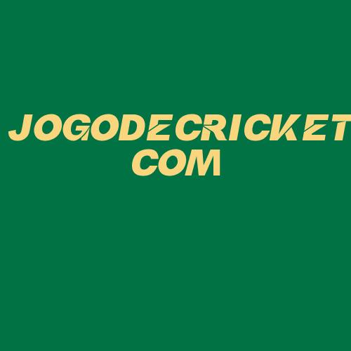 Logo da JOGODECRICKET